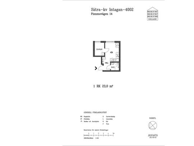 Hyr ett 1-rums lägenhet på 23 m² i Gävle