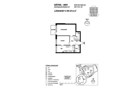 Hyr ett 2-rums lägenhet på 66 m² i Gävle