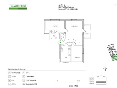 Hyr ett 3-rums lägenhet på 66 m² i Torshälla