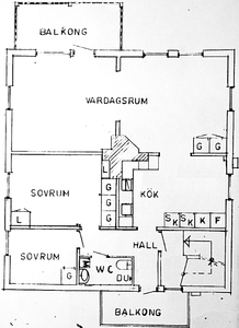 3 rums lägenhet i Örnsköldsvik