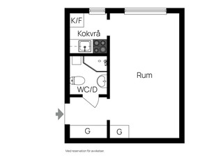 Lägenhet till salu på Ringgatan 39B i Uppsala - Mäklarhuset