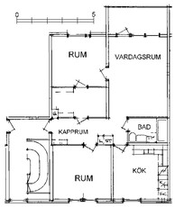 3 rums lägenhet i Malmö