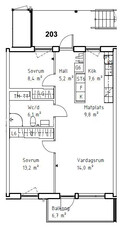 Apartment - Bäckgatan Byske