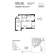 Hyr ett 1-rums lägenhet på 54 m² i Centrum