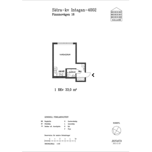 Hyr ett 1-rums lägenhet på 33 m² i Gävle