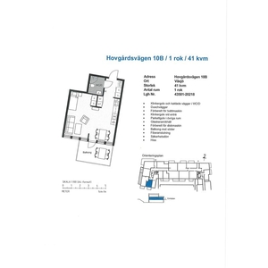 Hyr ett 1-rums lägenhet på 41 m² i Växjö