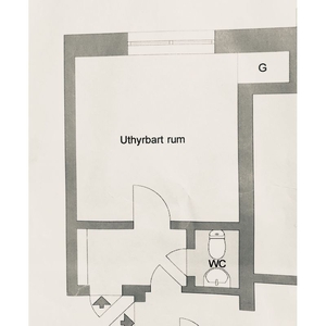 Hyr ett 1-rums studentbostad på 18 m² i Hallands