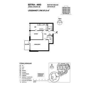 Hyr ett 1-rums lägenhet på 41 m² i Trelleborg