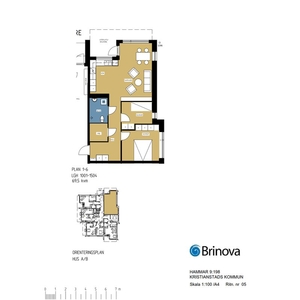 Hyr ett 3-rums lägenhet på 70 m² i Kristianstad - Hammar