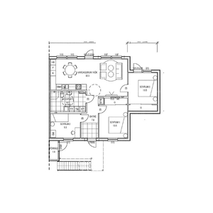 Hyr ett 4-rums lägenhet på 90 m² i Älmhult