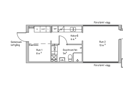 Apartment - Tunavägen Tumba