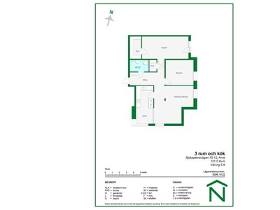 Hyr ett 1-rums lägenhet på 92 m² i Nyköping