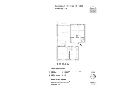 Hyr ett 4-rums lägenhet på 88 m² i Gävle