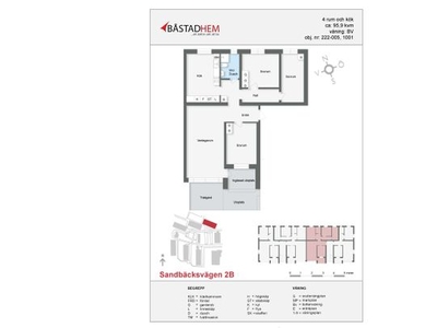 Hyr ett 4-rums lägenhet på 96 m² i Förslöv