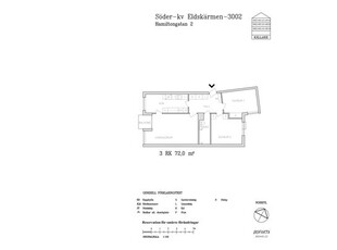 Hyr ett 3-rums lägenhet på 72 m² i Gävle