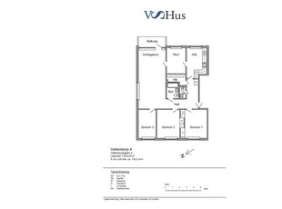 Hyr ett 5-rums lägenhet på 116 m² i Västerås