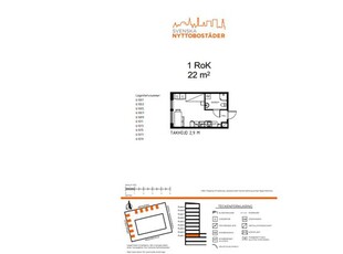 Hyr ett 1-rums lägenhet på 22 m² i Sollentuna