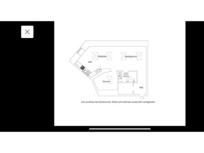 Hyr ett 3-rums lägenhet på 70 m² i Helsingborg