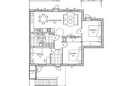 Hyr ett 4-rums lägenhet på 90 m² i Älmhult