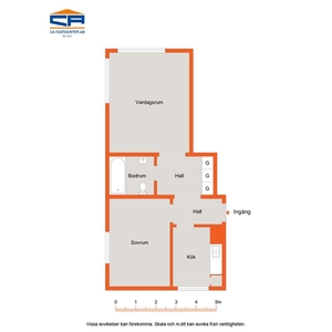 Hyr ett 2-rums lägenhet på 52 m² i Växjö