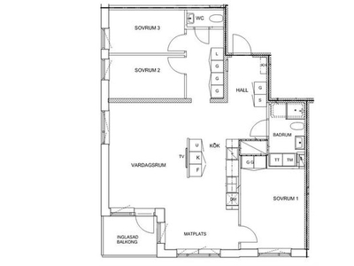 Hyr ett 4-rums lägenhet på 91 m² i Stockholm