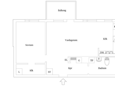 Hyr ett 2-rums lägenhet på 60 m² i Stockholm