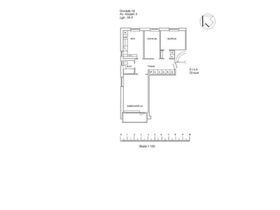 Hyr ett 3-rums lägenhet på 70 m² i Arvidsjaur