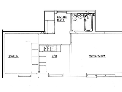 Hyr ett 1-rums lägenhet på 35 m² i Gävle