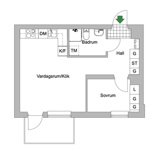 Apartment - Mariehemsvägen Umeå