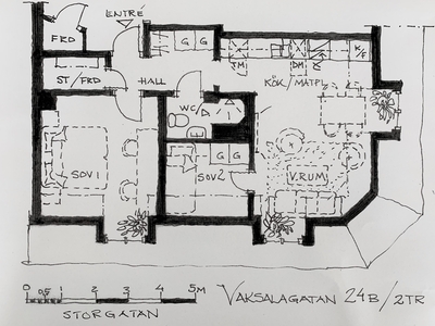 Apartment - Vaksalagatan Uppsala