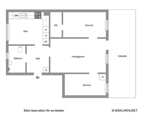 Lägenhet till salu på Galonvägen 28 i Bromma - Mäklarhuset