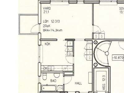 Hyr ett 2-rums lägenhet på 74 m² i Stockholm