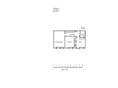 Hyr ett 2-rums lägenhet på 59 m² i Arvidsjaur