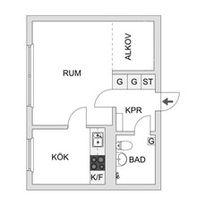 Apartment - Malmvägen Sollentuna